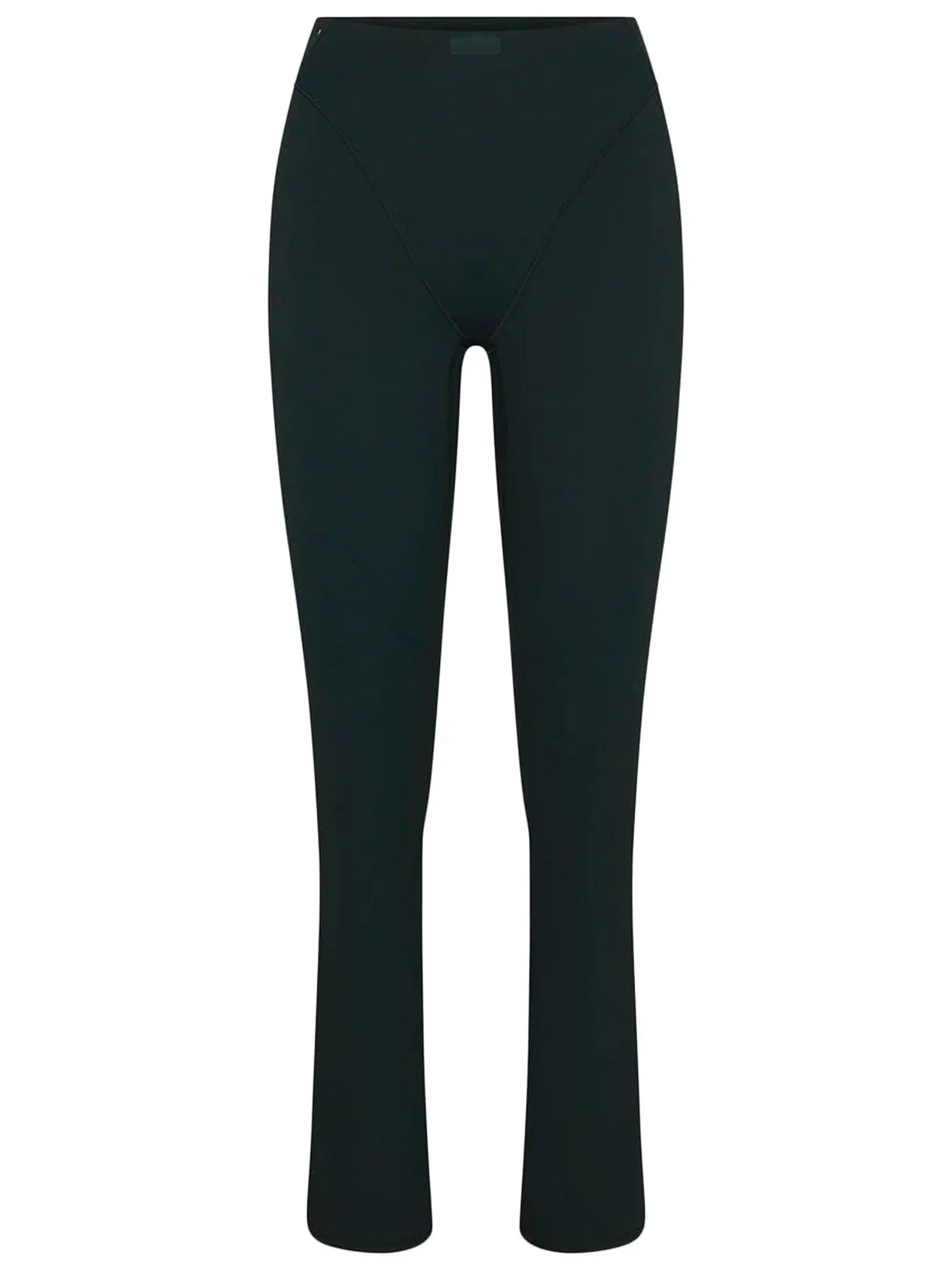 Леггинсы NikeSKIMS Matte High-Wisted V-Panel Straight Leggings — изображение 1 из 1, синий
