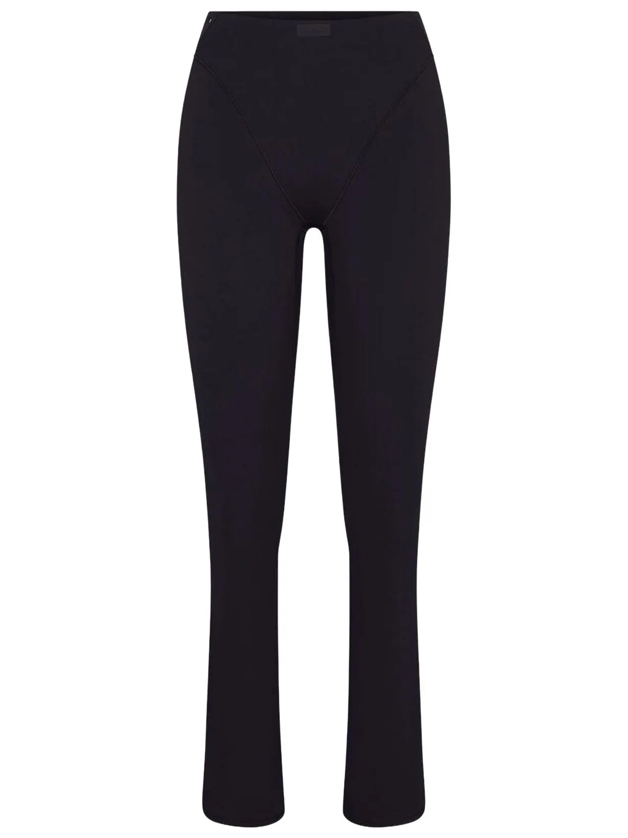 Леггинсы NikeSKIMS Matte High-Wisted V-Panel Straight Leggings — изображение 1 из 1, черный