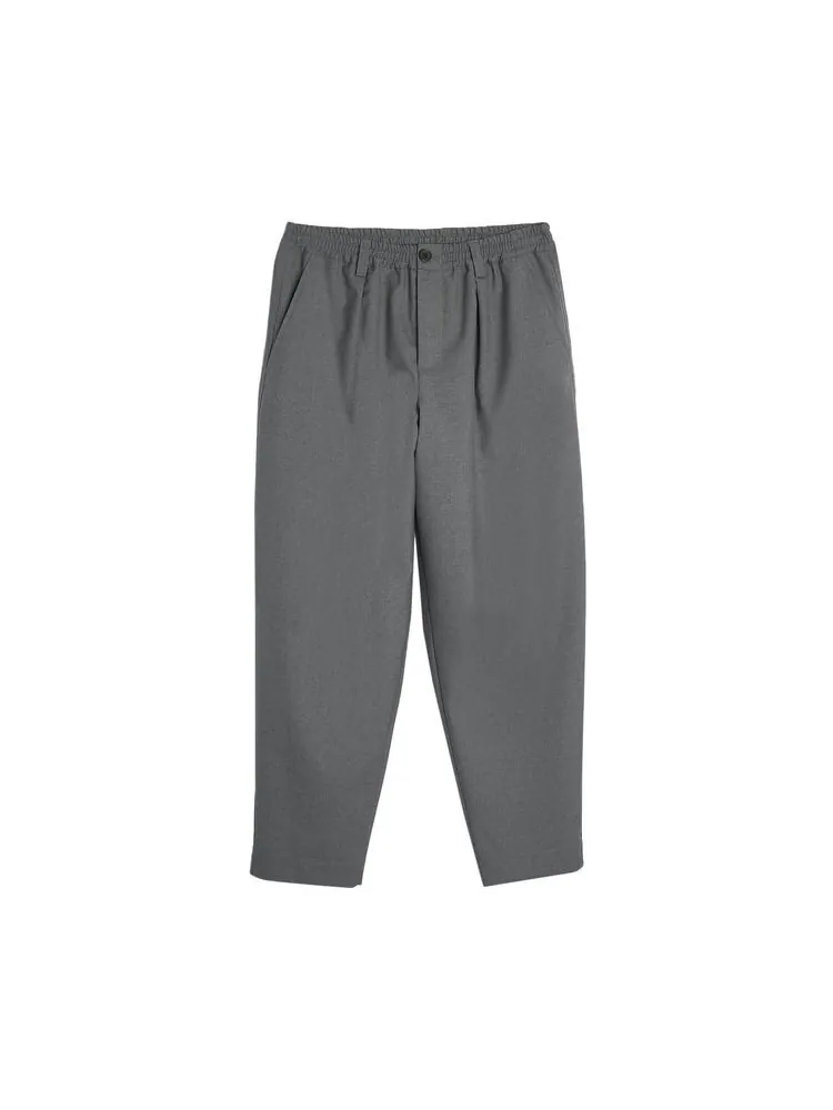 Брюки Marni Cropped Drawstring Pant Graphite — изображение 1 из 3, серый