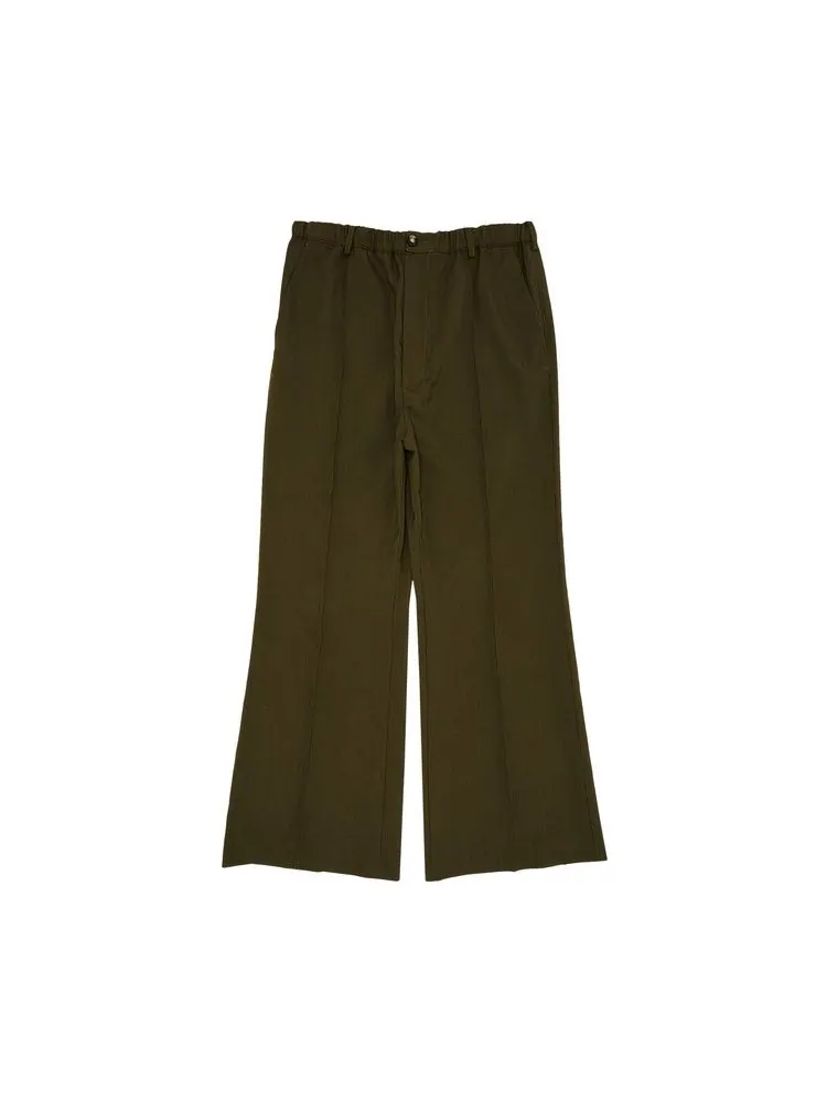 Брюки Marni Tropical Wool Trousers, Deep Sage — 1