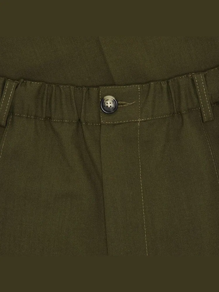 Брюки Marni Tropical Wool Trousers, Deep Sage — 3
