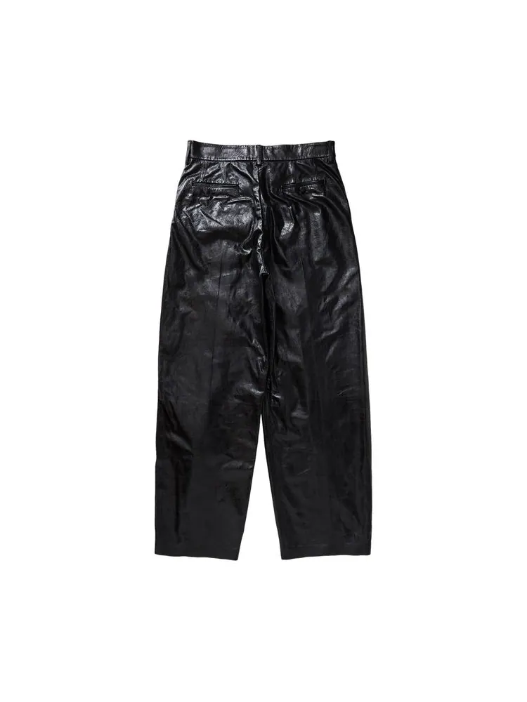 Брюки Marni Light Nappa Trousers 'Black' — 2