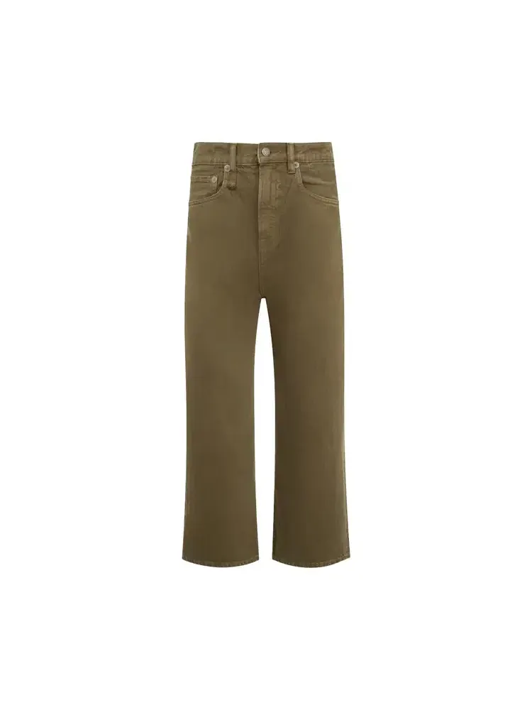 Брюки R13 Tailored Drop — зеленый