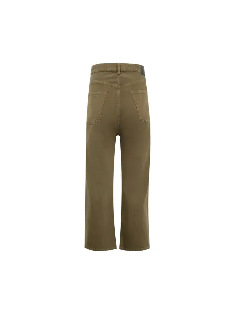 Брюки R13 Tailored Drop — изображение 2 из 2, зеленый