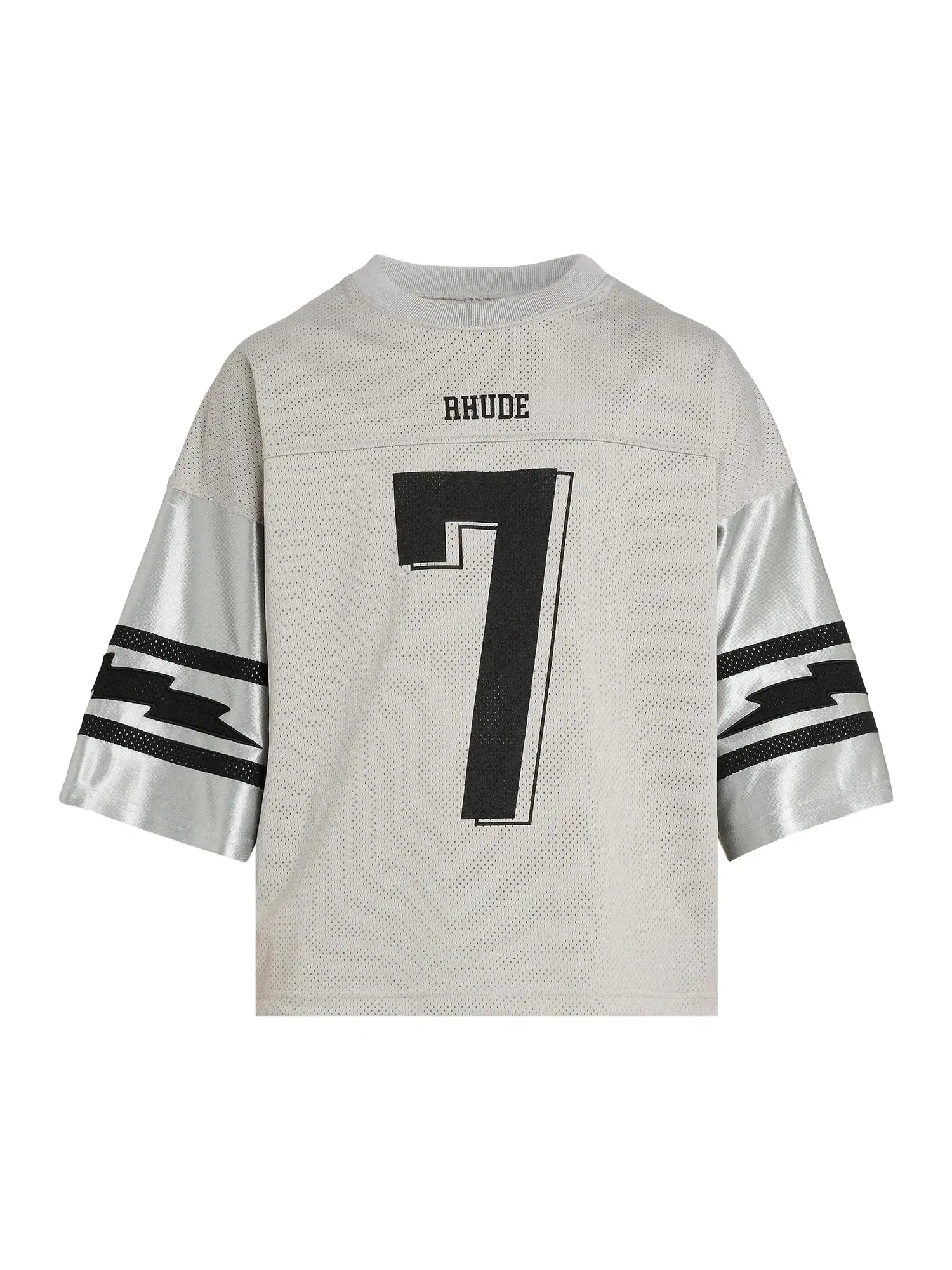 Футболка команды Rhude Lightning — изображение 1 из 1, серый/серебристый