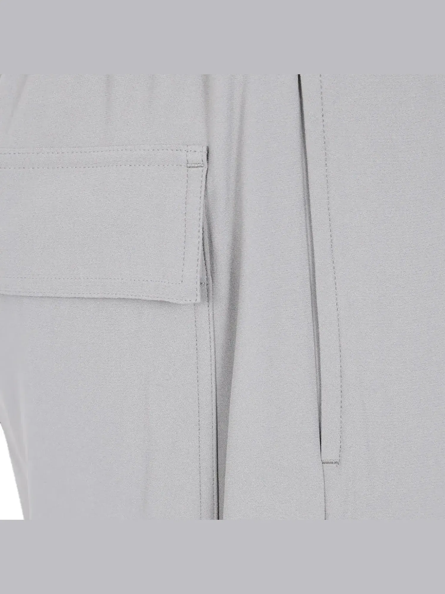 Укороченные брюки Rick Owens Drawstring Astaires — изображение 3 из 3, жемчужный