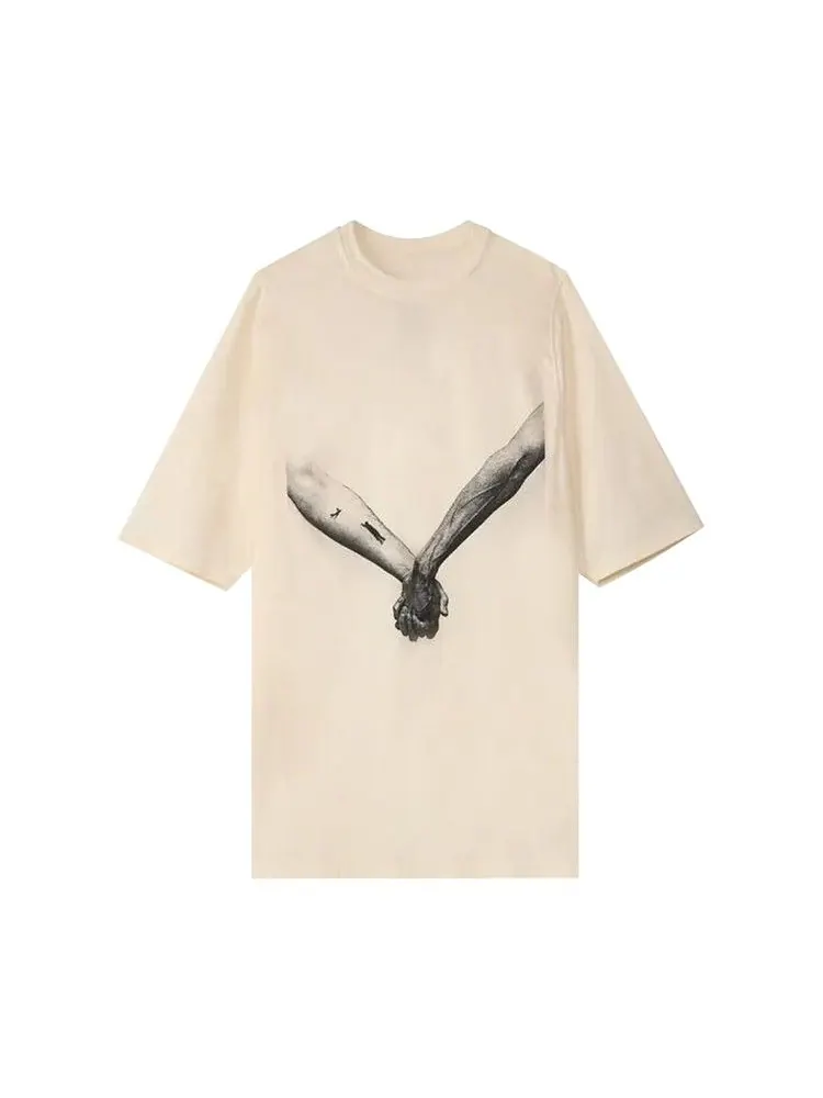 Футболка Rick Owens Jumbo Short-Sleeve T-Shirt
