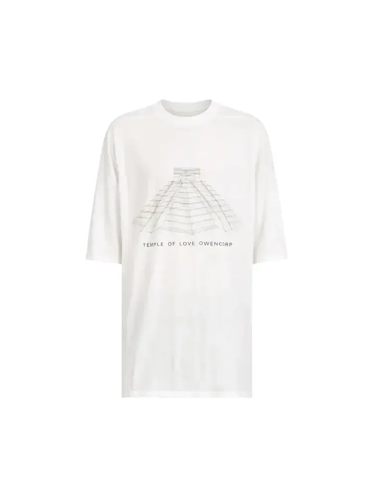 Футболка с коротким рукавом Rick Owens Jumbo