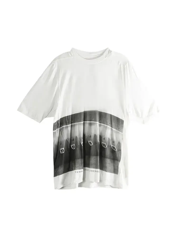 Футболка с коротким рукавом Rick Owens Jumbo