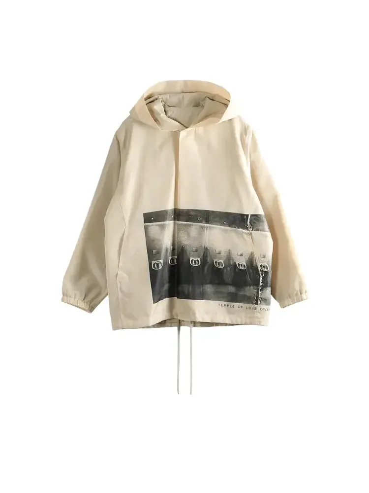 Куртка Rick Owens Temple Tour Jacket 'Sand/Black'