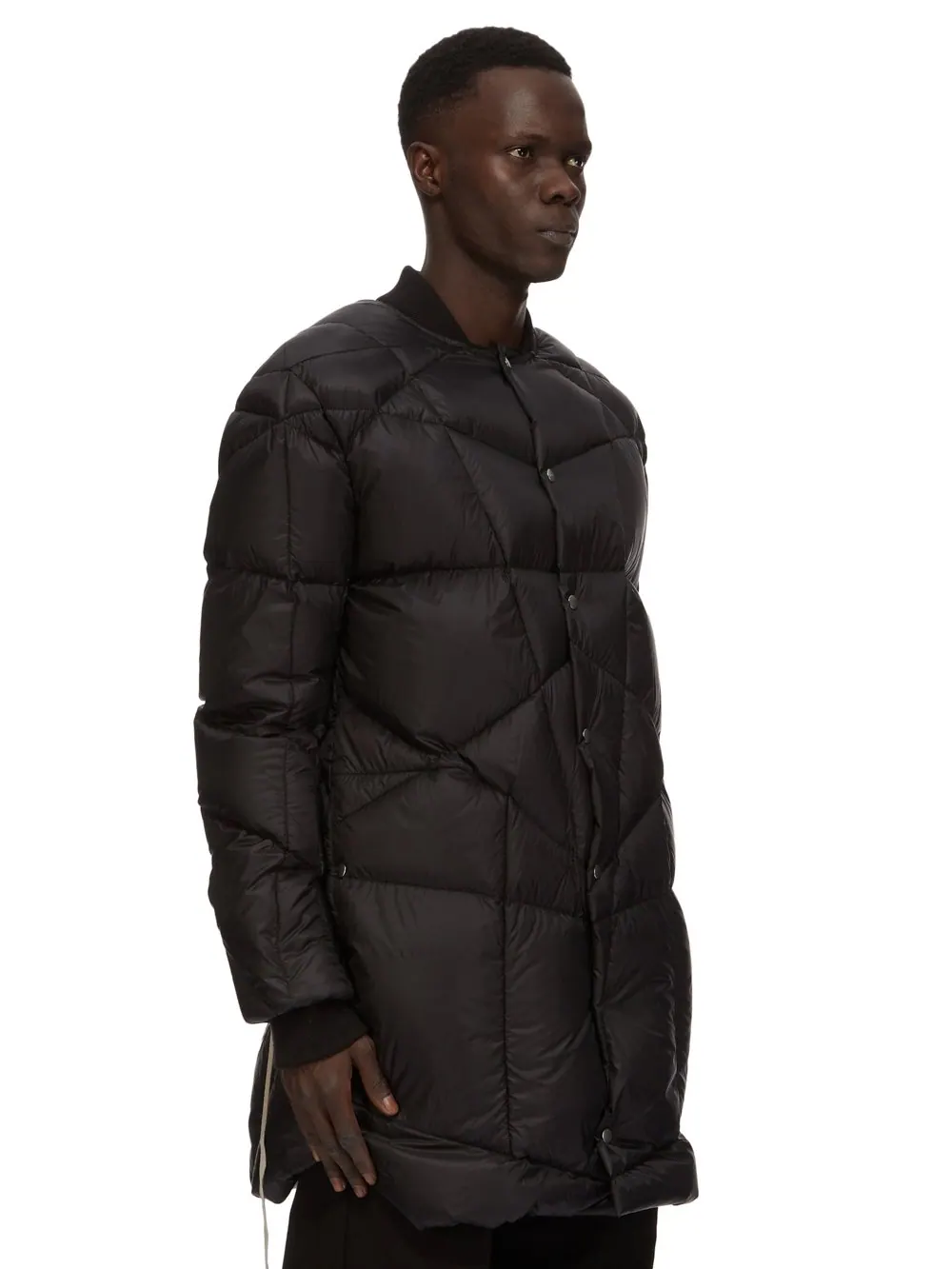 Куртка Rick Owens Cappotto Piumino Flight Liner — изображение 3 из 5, черный