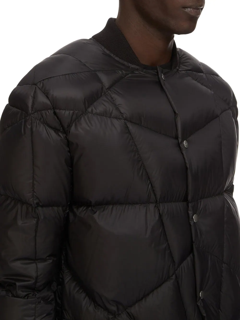 Куртка Rick Owens Cappotto Piumino Flight Liner — изображение 5 из 5, черный