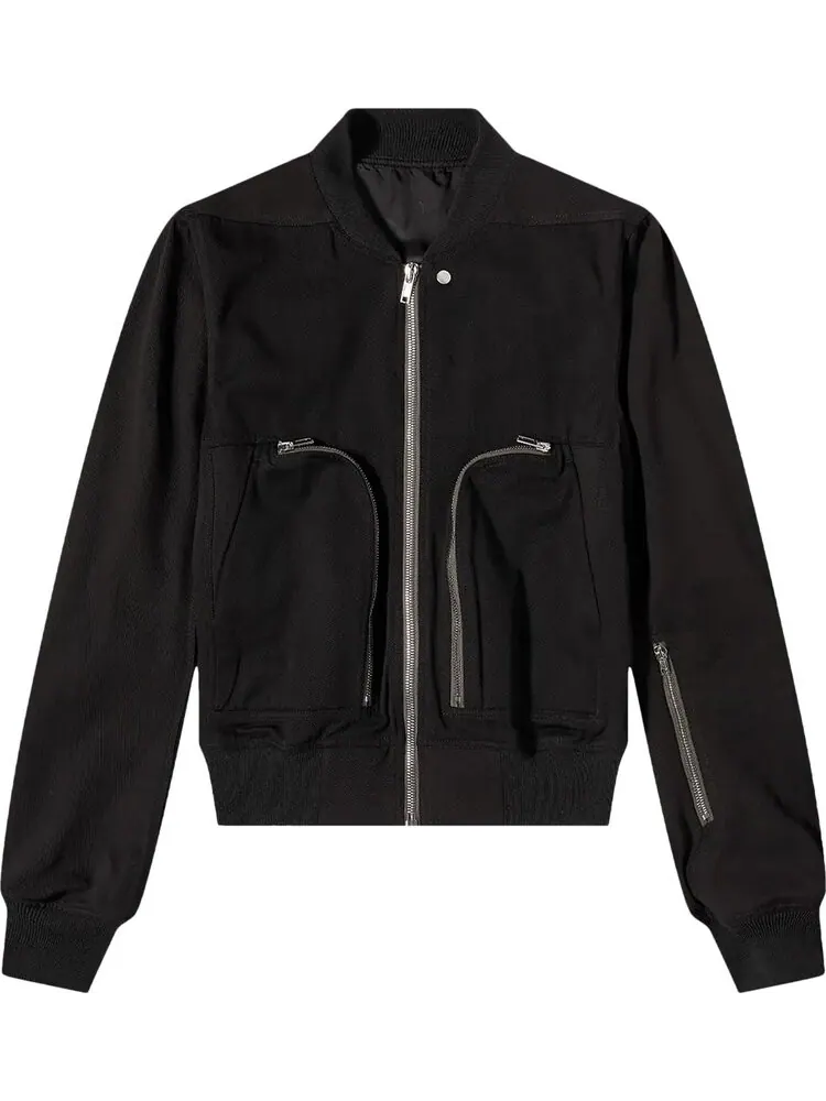 Бомбер Rick Owens Bauhaus Flight Woven Bomber 'Black'