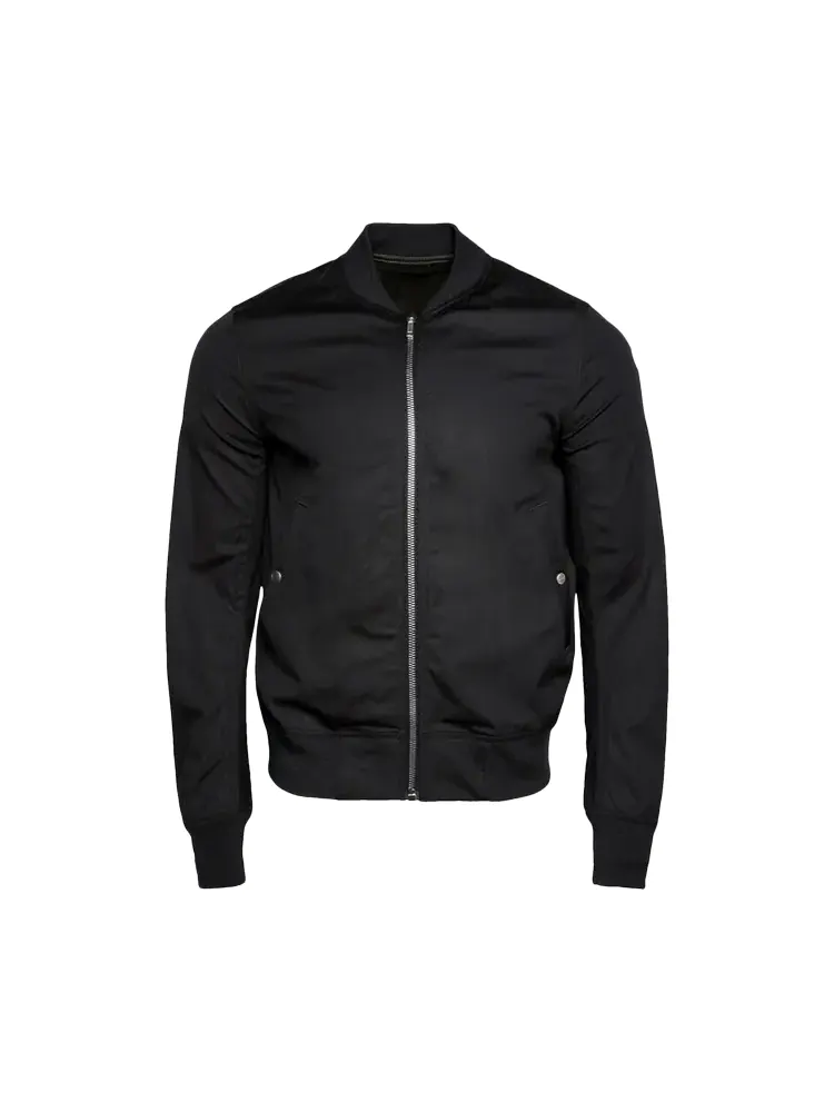 Куртка Rick Owens Reversible Bomber 'Black/Black Plaid'
