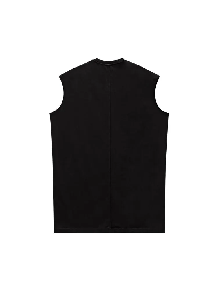 Футболка Rick Owens Sleeveless T-Shirt — изображение 2 из 2, черный