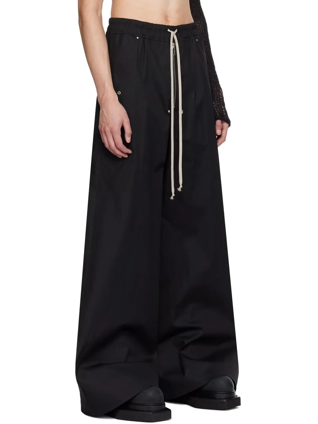 Брюки Rick Owens Wide Bela — изображение 2 из 3, черный