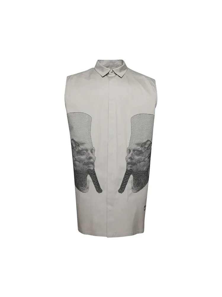 Рубашка Rick Owens Ron Jumbo Outershirt