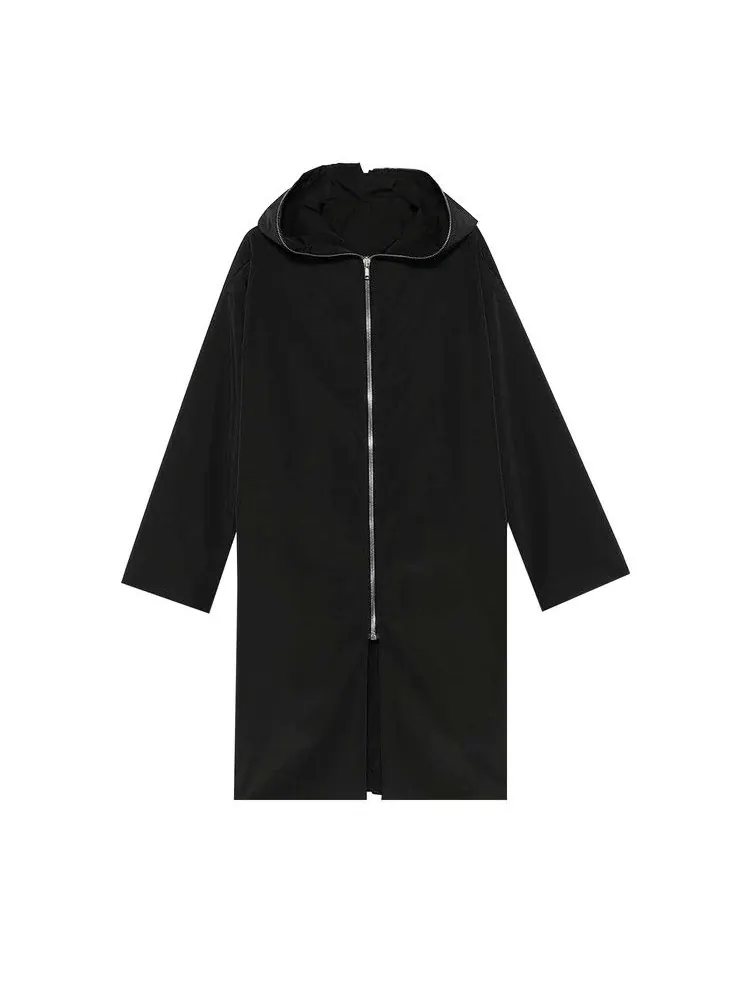 Пальто Rick Owens Hooded Gimp Coat