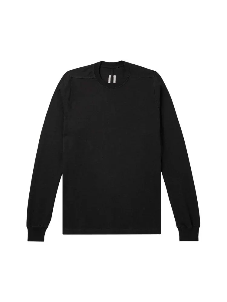 Футболка Rick Owens Short Crewneck Long-Sleeve T-Shirt