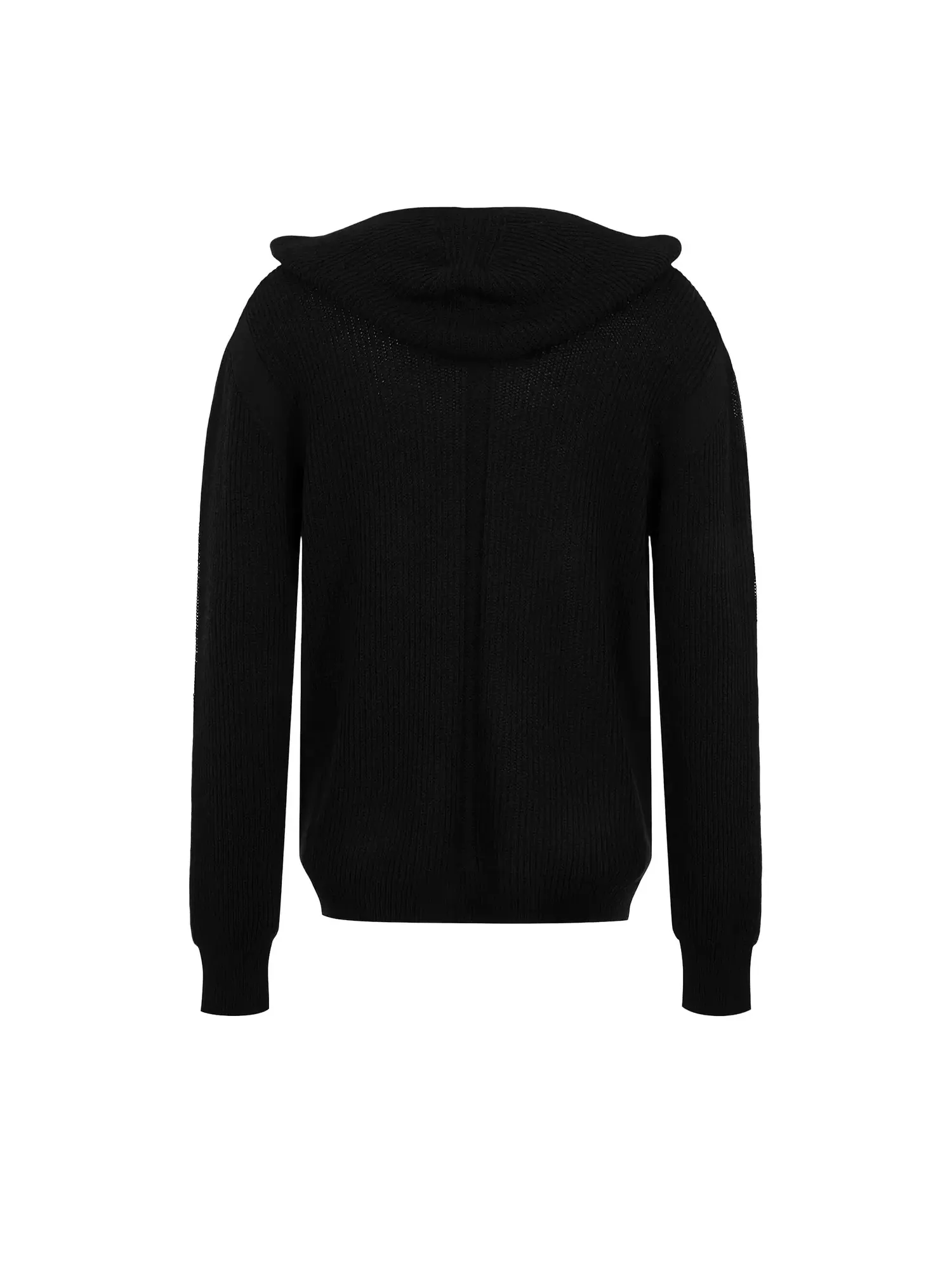 Худи на молнии Rick Owens — изображение 2 из 2, черный
