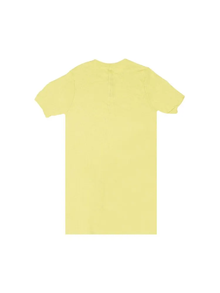 Футболка Rick Owens Double Layer Short-Sleeve T-Shirt — изображение 2 из 2, лаймовый