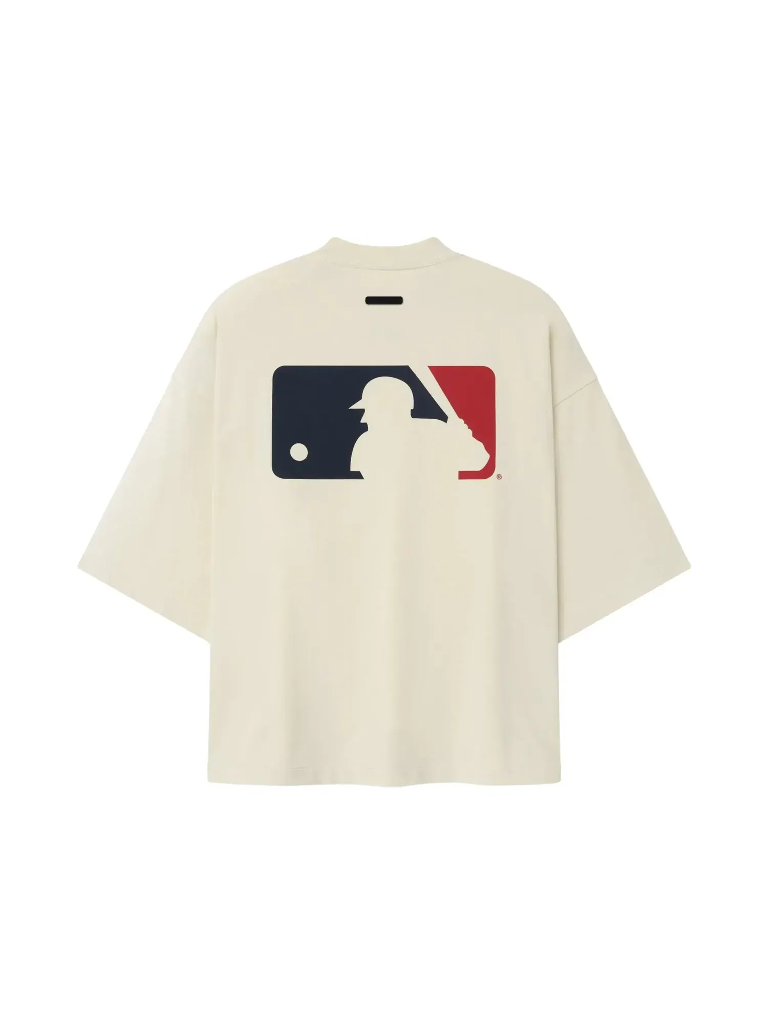 Футболка Fear of God Essentials MLB Merch Tee — изображение 2 из 2, овсяный