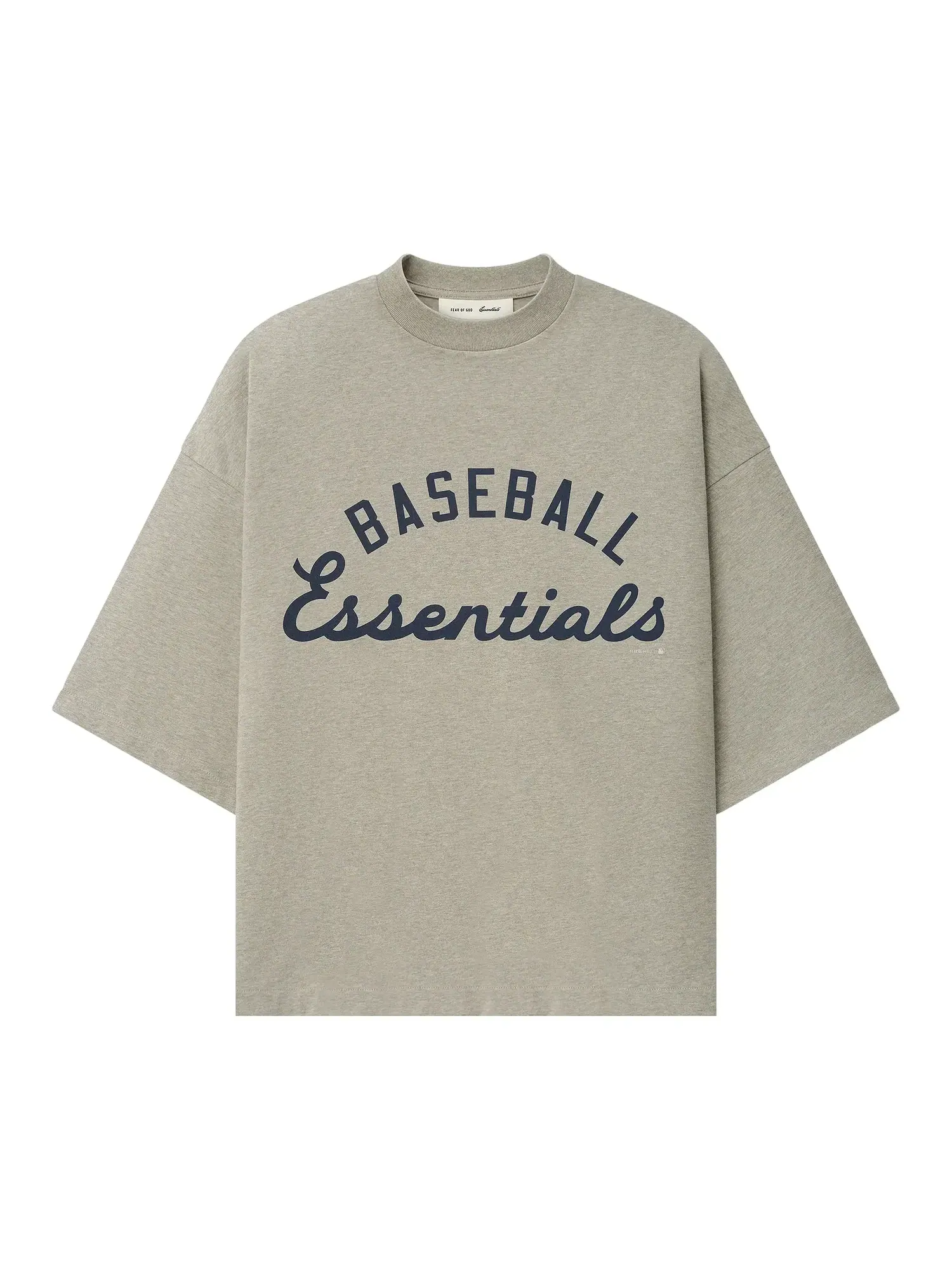 Футболка Fear of God Essentials MLB Merch Tee — изображение 1 из 2, серый