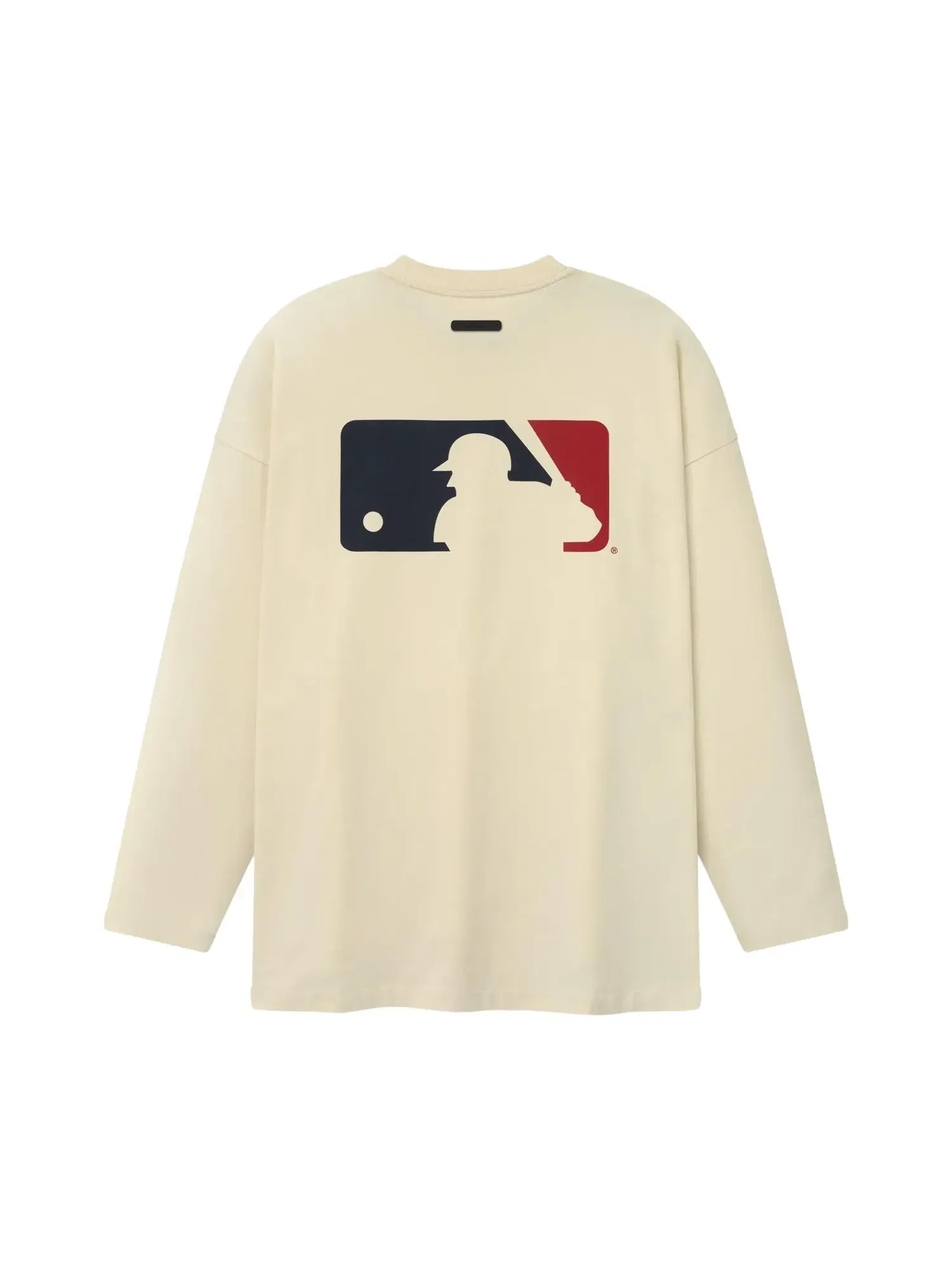 Футболка с длинным рукавом Fear of God Essentials MLB Boxy — изображение 2 из 2, овсяный