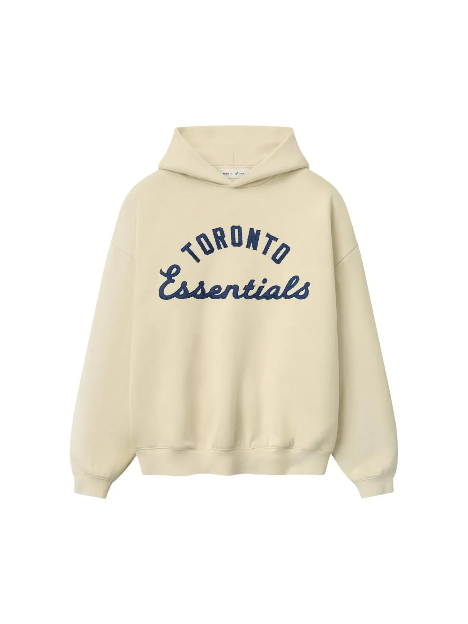 Толстовка Fear of God Essentials Blue Jays Sport Hoodie — изображение 1 из 2, овсяный