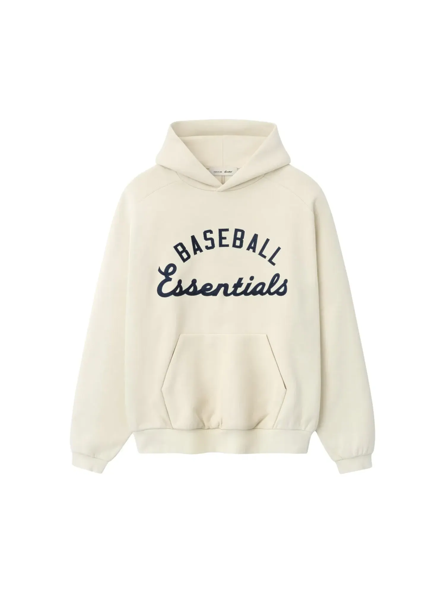 Толстовка Fear of God Essentials MLB Raglan Sport Hoodie — изображение 1 из 2, овсяный