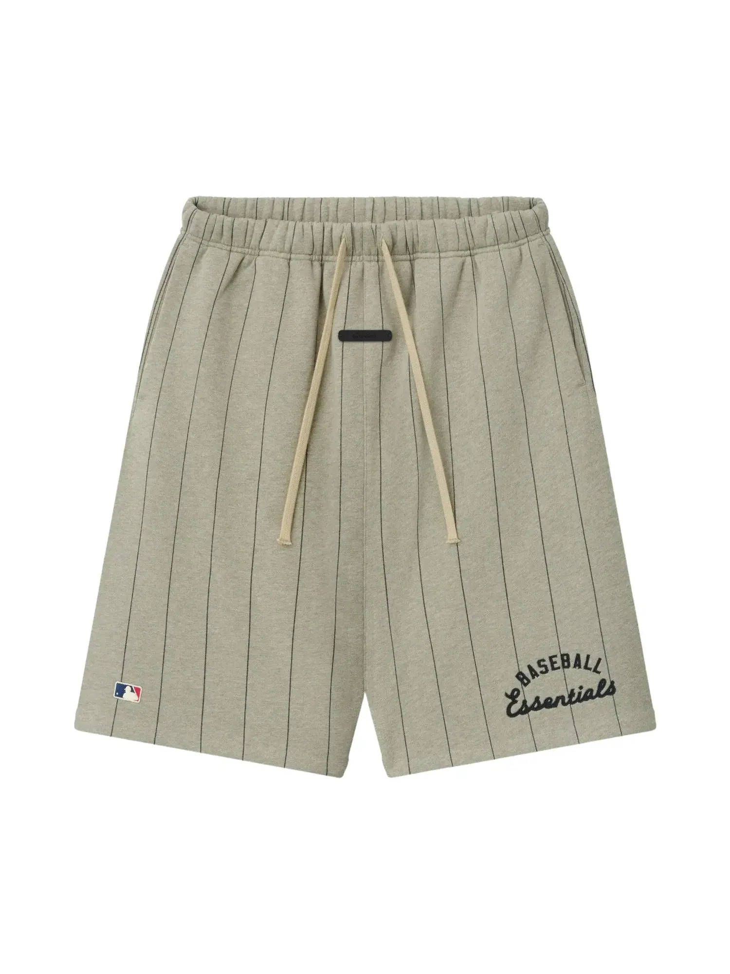 Спортивные шорты Fear of God Essentials MLB 90-х годов с полосками — изображение 1 из 2, черный