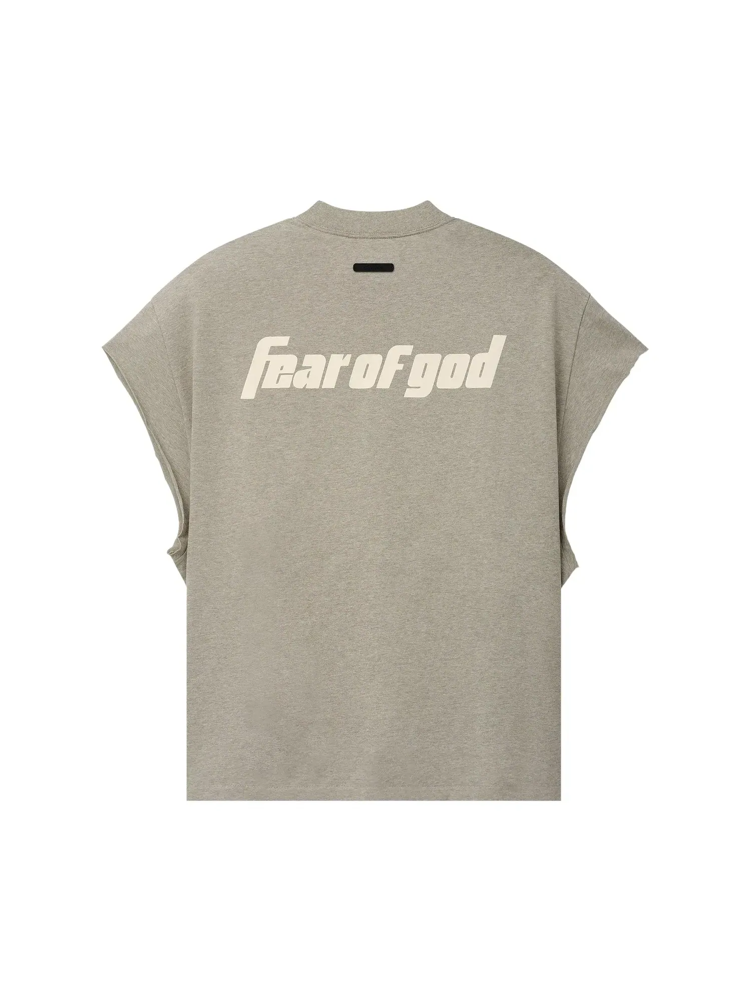 Футболка Fear of God Essentials Fear Of God X Franklin 90s Cutoff — изображение 2 из 2, серый