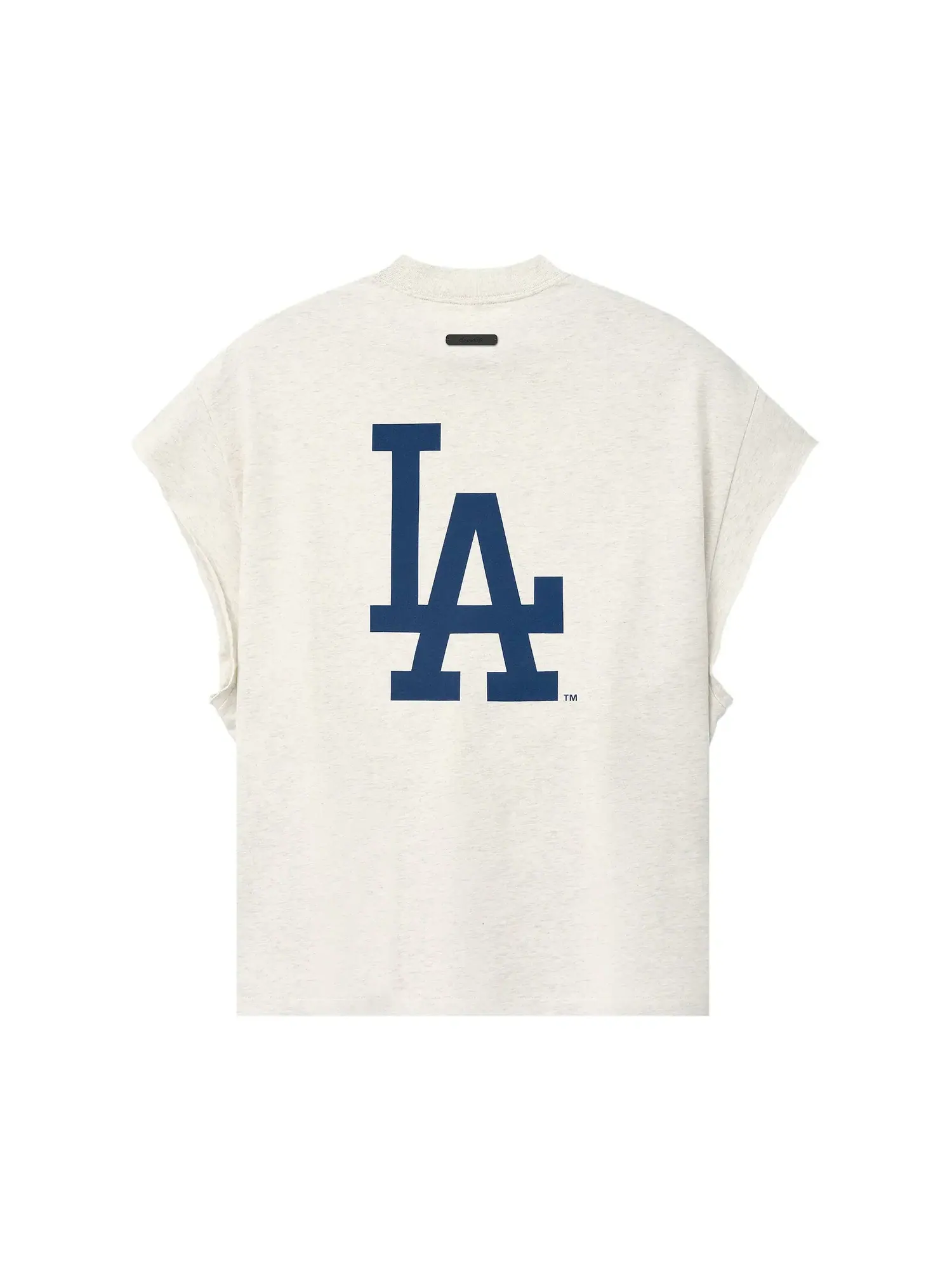Футболка Fear of God Essentials Dodgers 90s Cut Off — изображение 2 из 2, овсяный