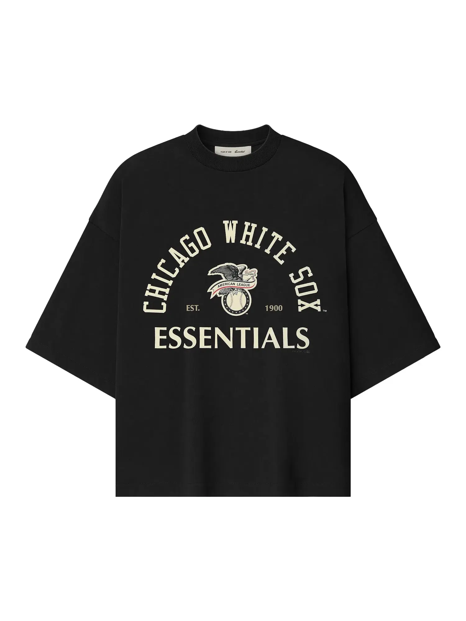 Футболка Fear of God Essentials White Sox American League Merch Tee — изображение 1 из 2, черный