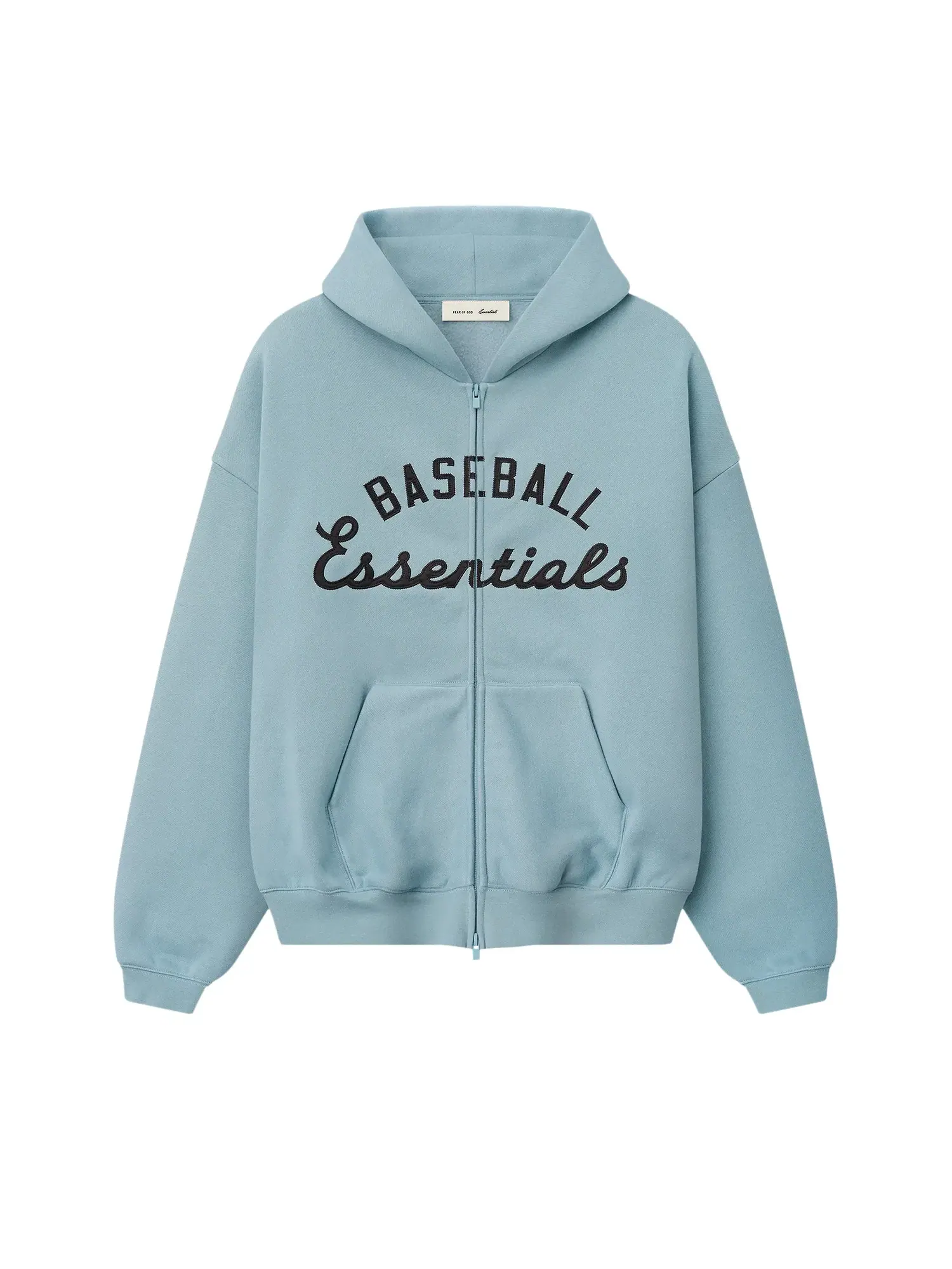Толстовка Fear of God Essentials ML на молнии — изображение 1 из 2, синий