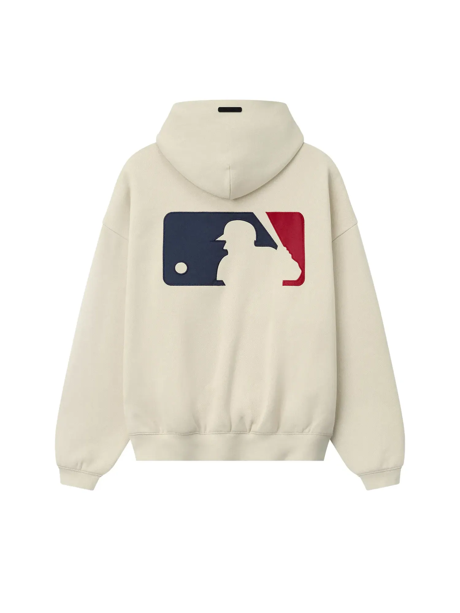 Спортивная толстовка на молнии Fear of God Essentials MLB Full Zip Sport Hoodie — изображение 2 из 2, овсяный