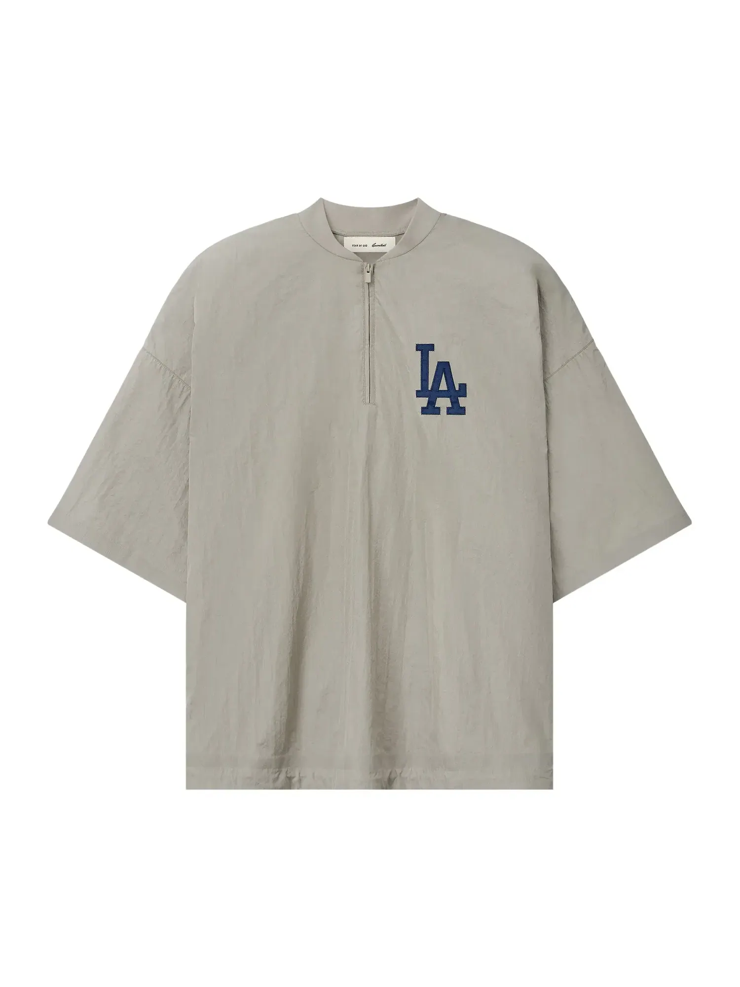 Пуловер Fear of God Essentials Dodger с рукавом 3/4 — изображение 1 из 2, серый