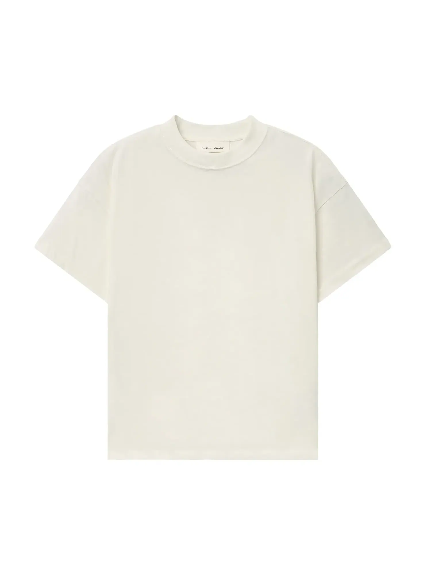 Футболка Fear of God Essentials Tri-Blend Essential Tee Slim Fit — изображение 1 из 2, белый