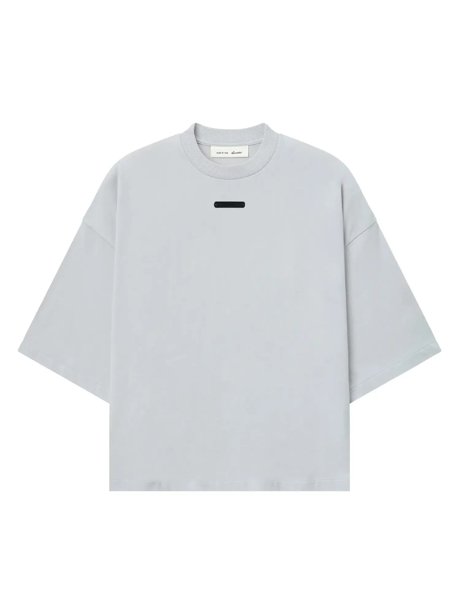 Футболка Fear of God Essentials Merch Tee свободного кроя — изображение 1 из 2, пасмурный