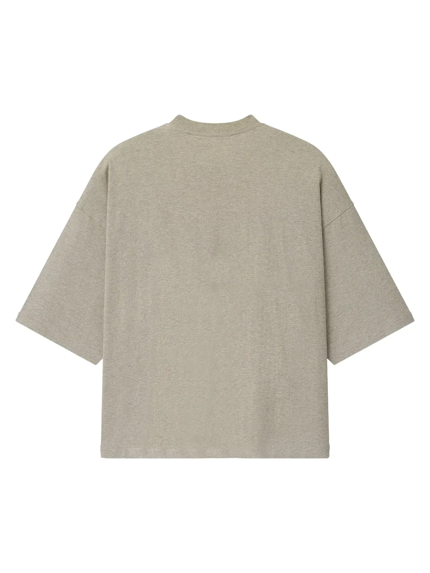 Футболка Fear of God Essentials Merch Tee свободного кроя — изображение 2 из 2, серый