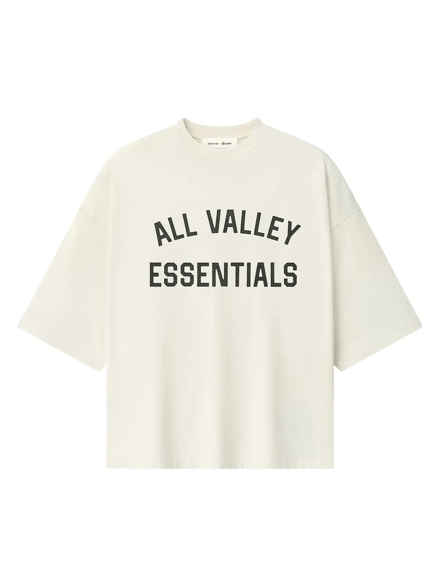 Футболка Fear of God Essentials Merch Tee свободного кроя — изображение 1 из 2, белый
