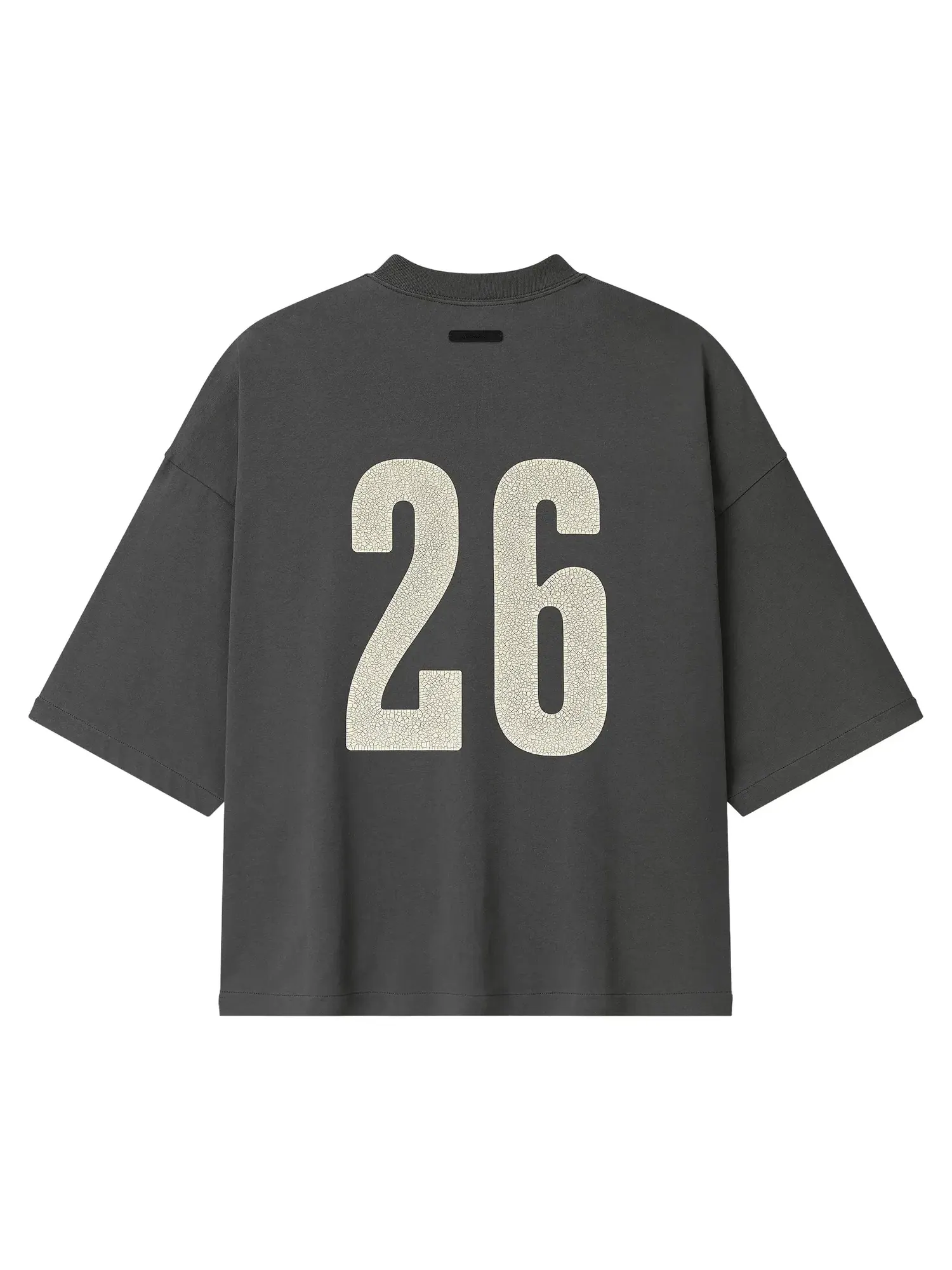 Футболка Fear of God Essentials Merch Tee свободного кроя — изображение 2 из 2, серый