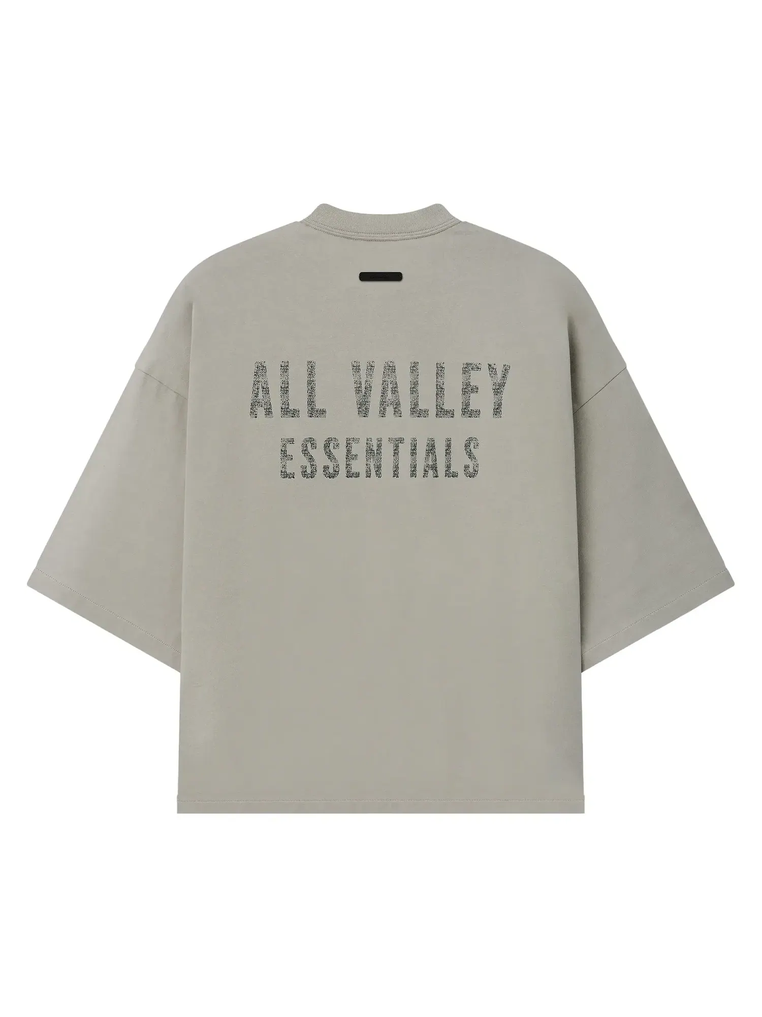 Футболка Fear of God Essentials Merch Tee свободного кроя — изображение 2 из 2, серый
