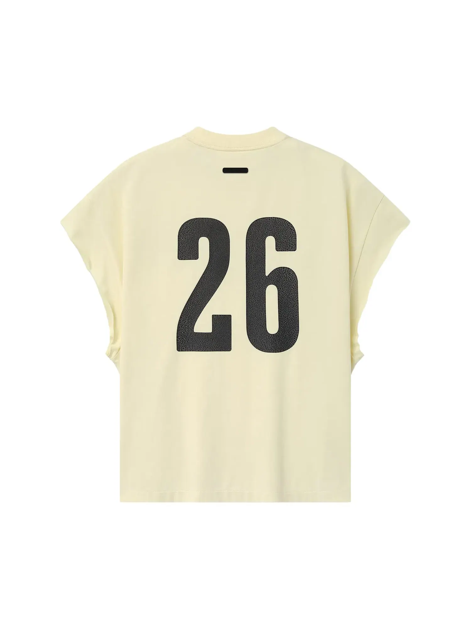 Футболка Fear of God Essentials Cut Off 90s Tee — изображение 2 из 2, мел