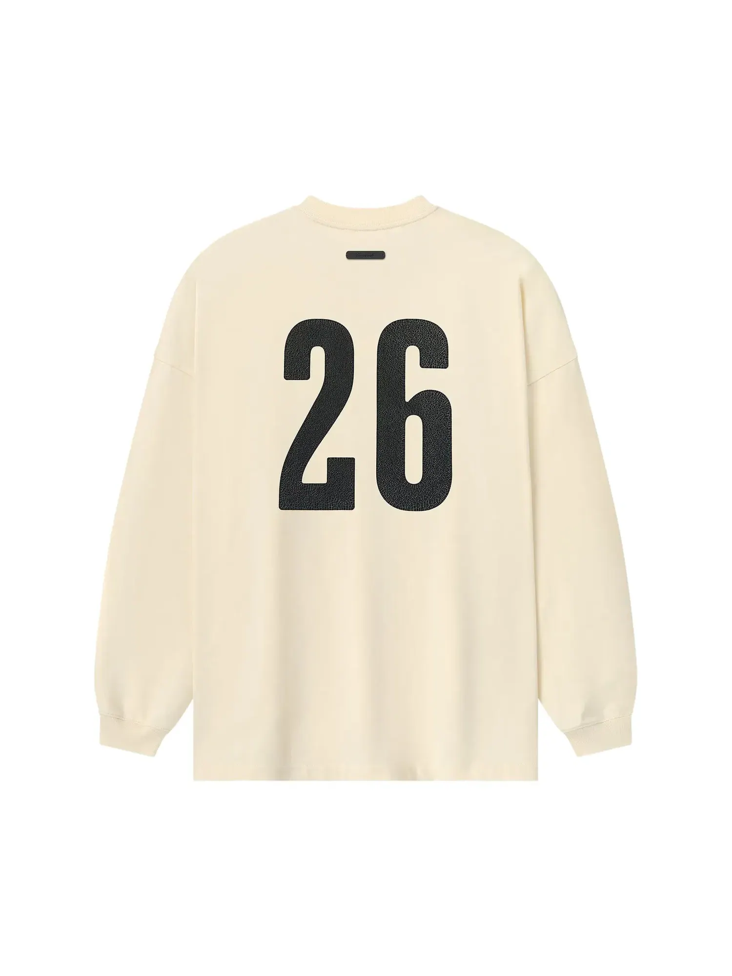 Футболка с длинными рукавами Fear of God Essentials Merch — изображение 2 из 2, мел