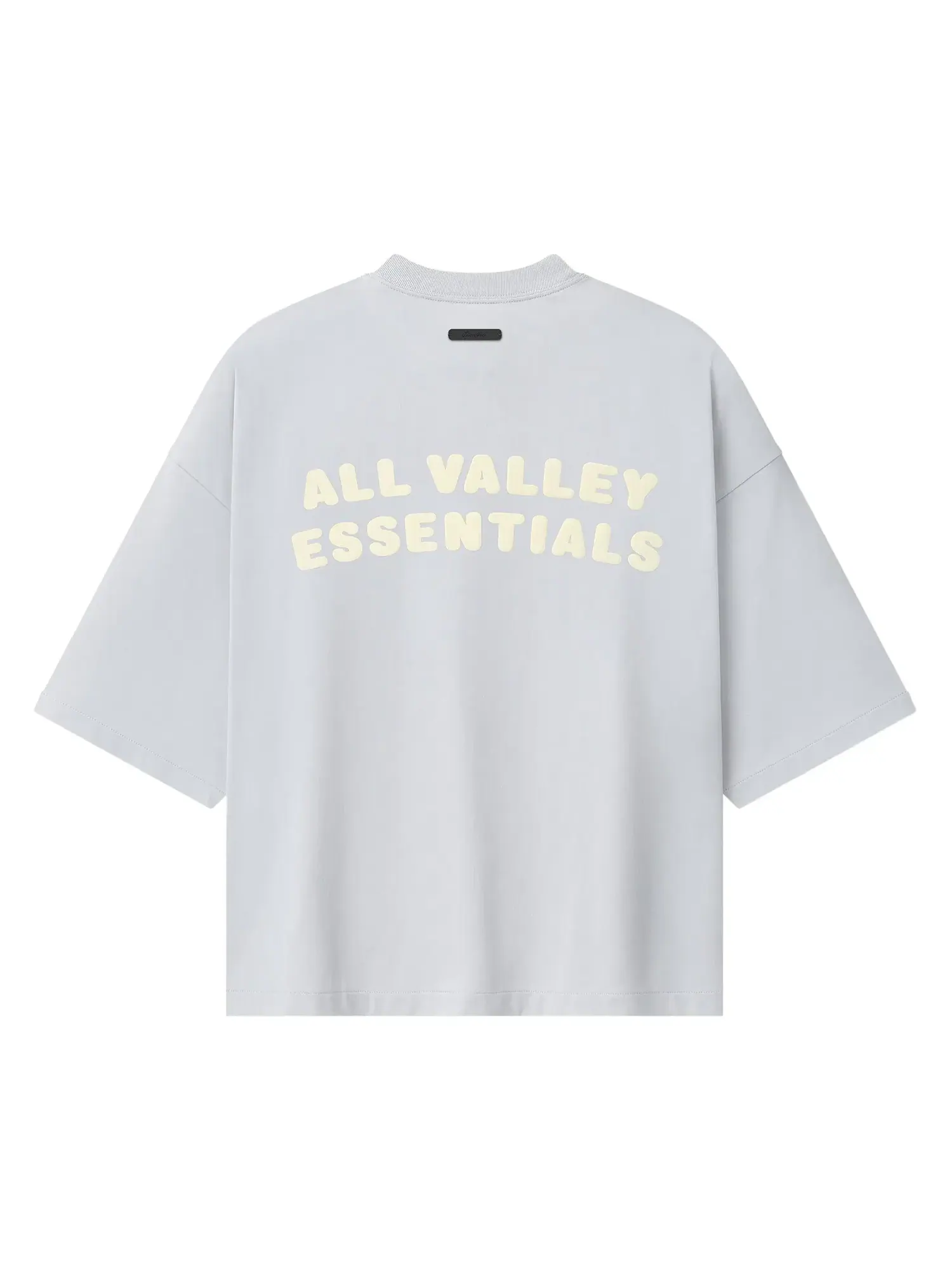 Футболка Fear of God Essentials Merch Tee свободного кроя — изображение 2 из 3, пасмурный