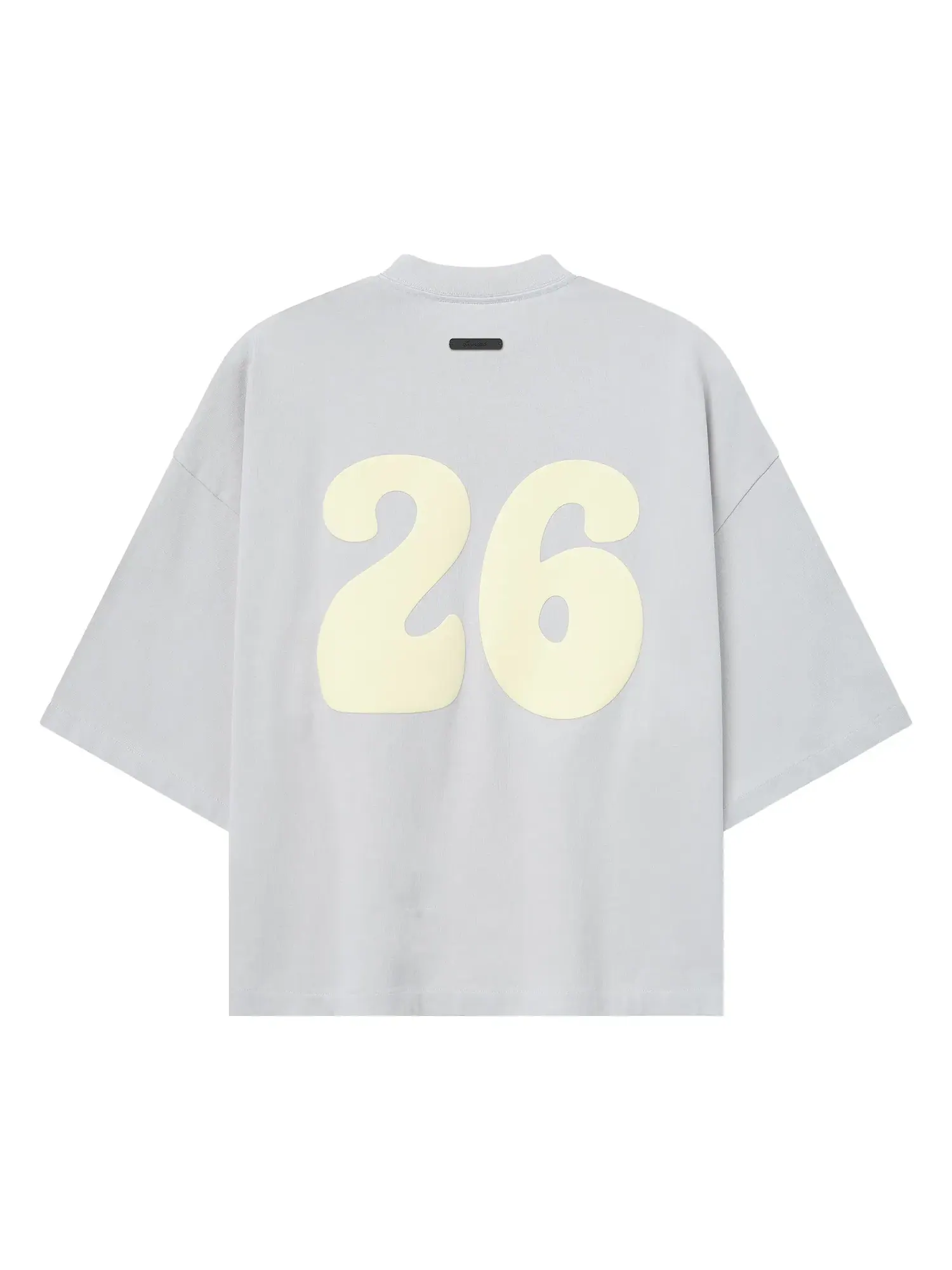 Футболка Fear of God Essentials Heavy Jersey Merch Tee свободного кроя — изображение 2 из 2, серый