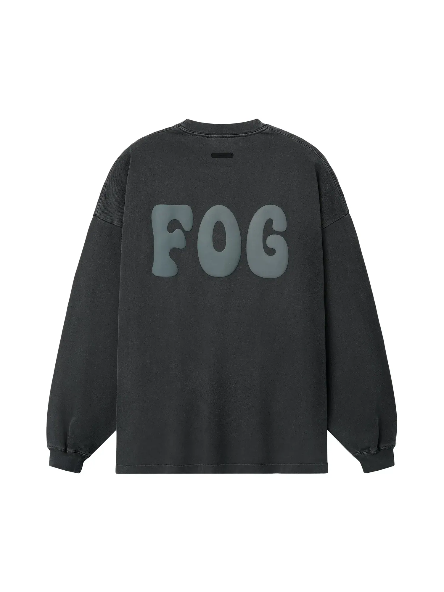 Футболка с длинным рукавом Fear of God Essentials Heavy Jersey Merch — изображение 2 из 2, серый