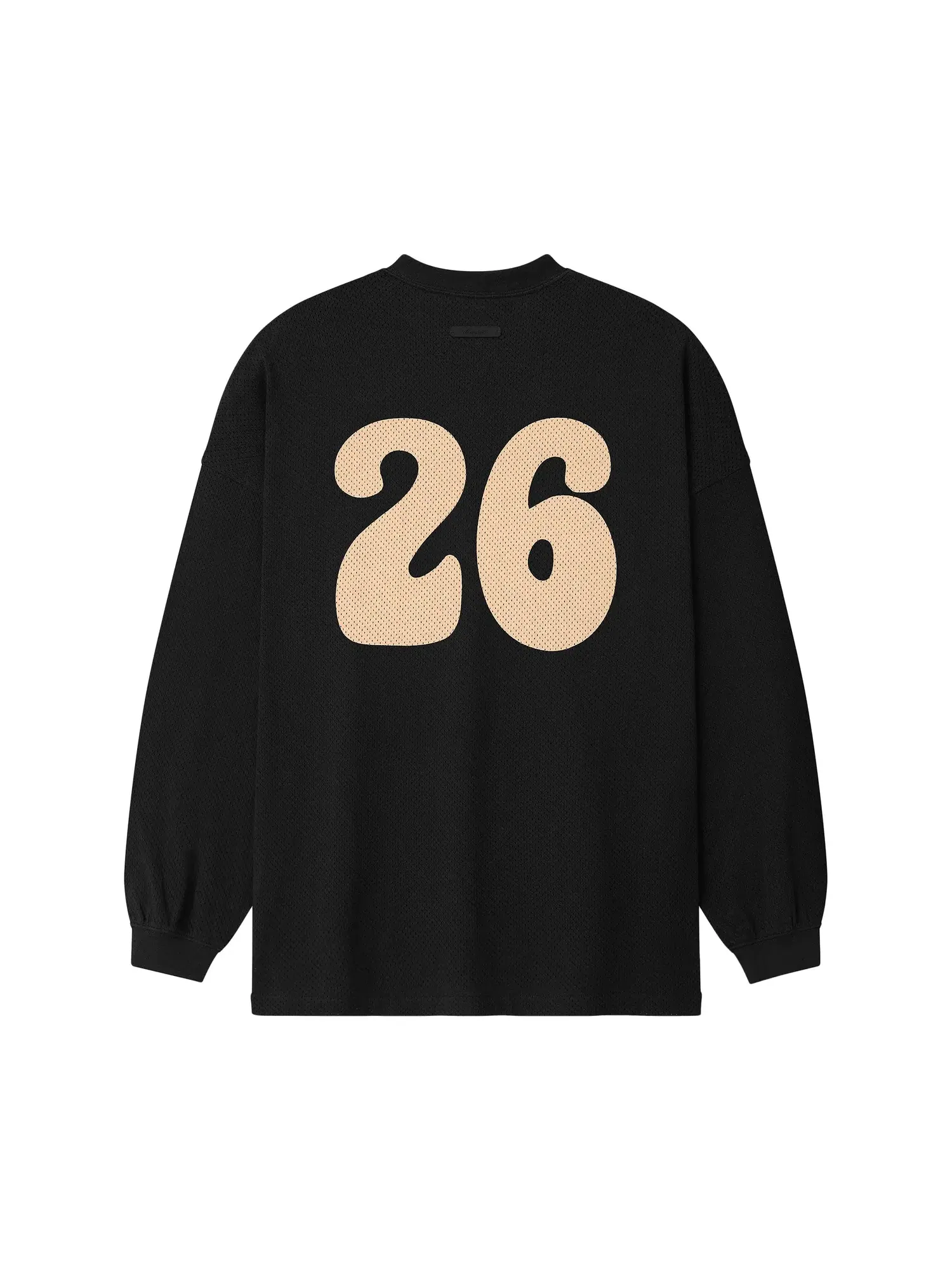 Футболка с длинными рукавами Fear of God Essentials Sport Mesh Merch — изображение 2 из 2, винтажный черный