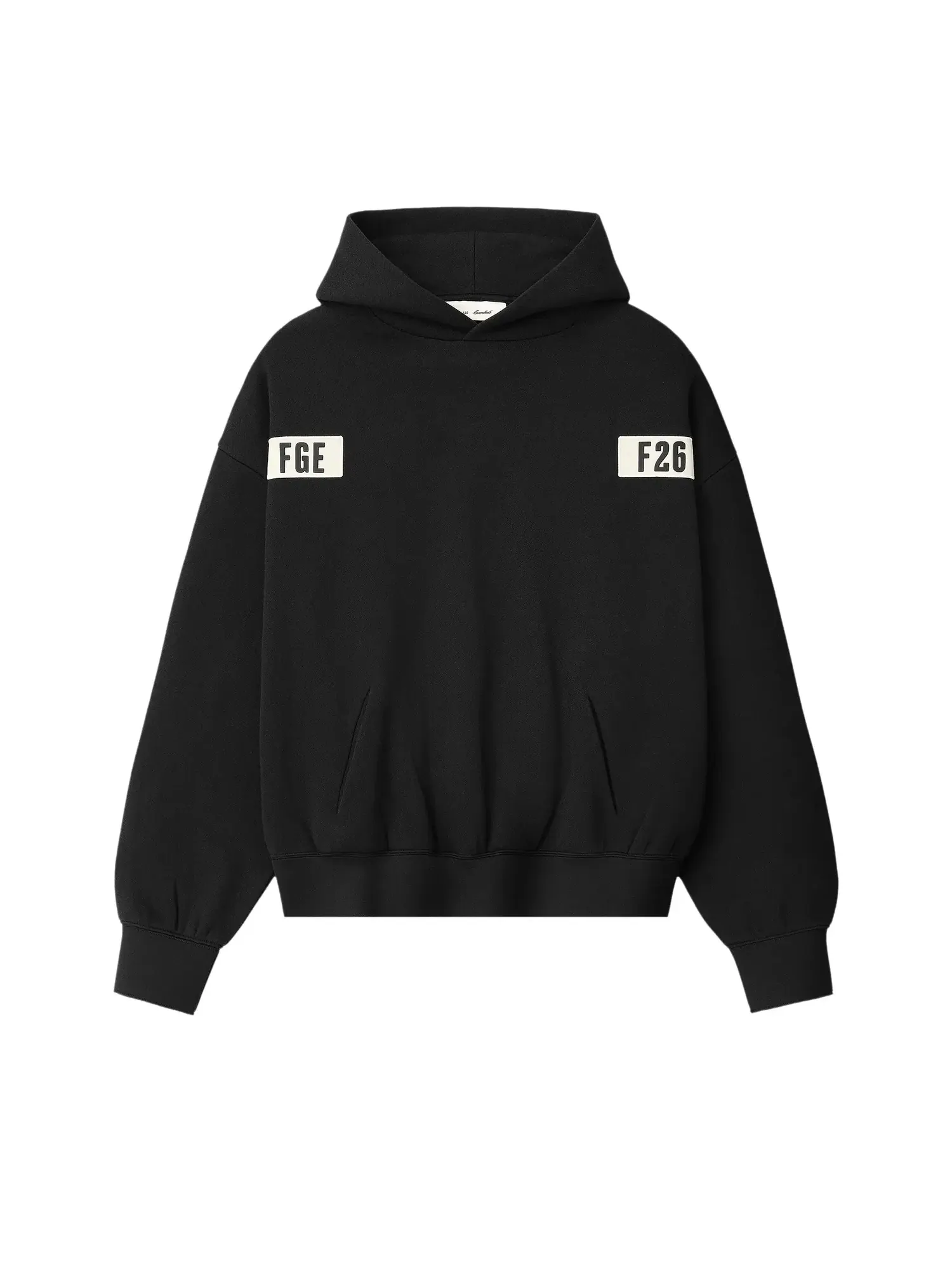 Худи Fear of God Essentials 90s — изображение 1 из 2, винтажный черный